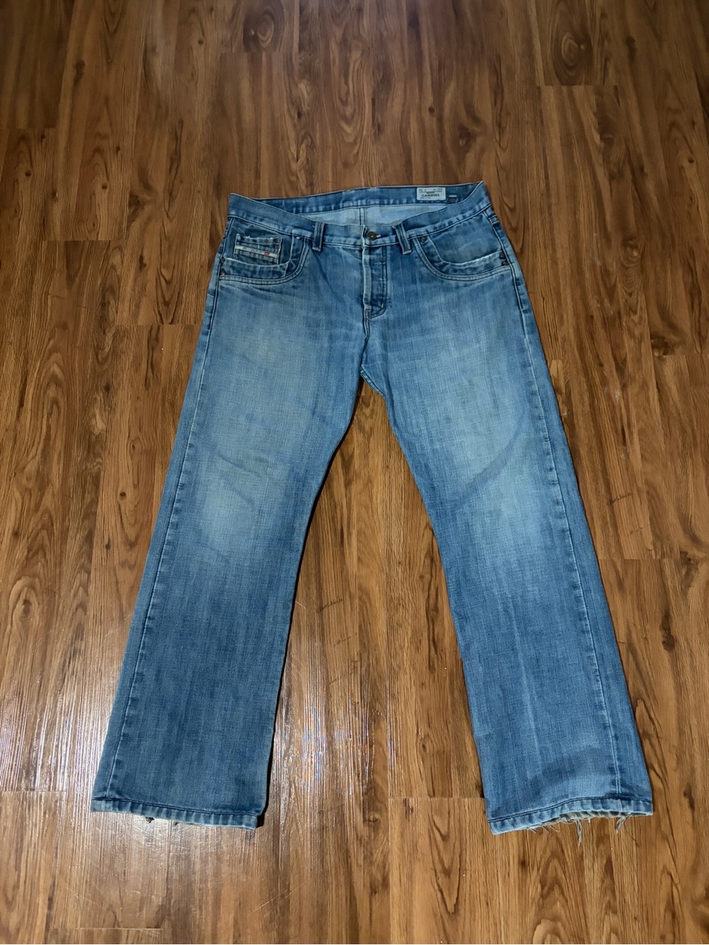 Diesel Classic Light Blue Men's Straight-Leg Jeans